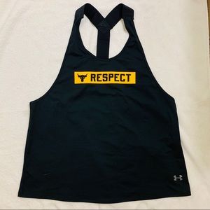 Project Rock RESPECT tank top